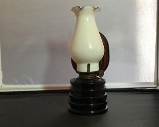 Miniature Vintage Oil Lamp