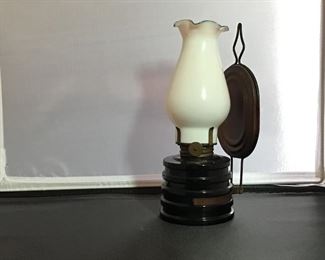Miniature Vintage Oil Lamp