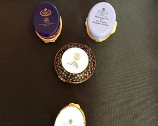 Porcelain Pill Boxes