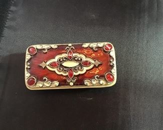 Enameled Trinket Box