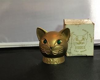 First National Bank of Biloxi Cat Bank with original Box