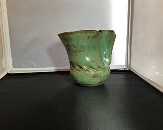 Pottery Pinched Vase