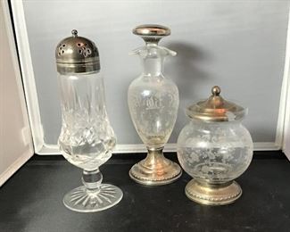 Assorted Crystal with Sterling