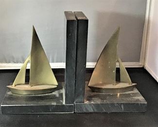 Sailboat Book Ends