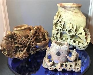 Carved Soapstone Items