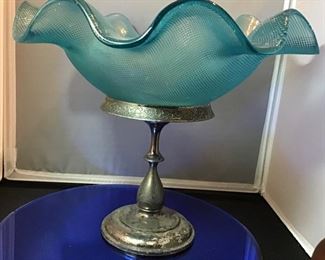 Blue Bowl on S/P Stand