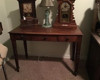Desk, Clocks