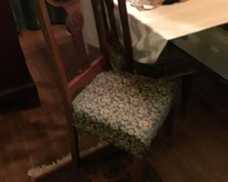 High Back Oak Chairs