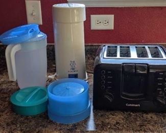 	Toaster and Iced Tea Machine