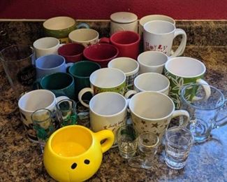 	Coffee Cups and Shot Glasses and more