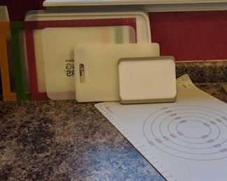 	Pampered Chef Cutting Boards and Pie Pad