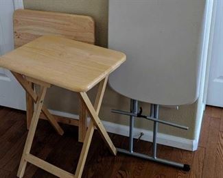 	TV Trays and Camping Table
