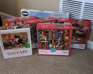 	6 Puzzles Cats and More