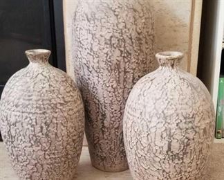 3 Decorative Vase/Jugs