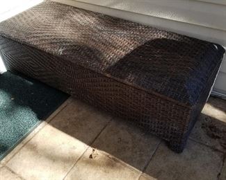 Wicker Storage Bin