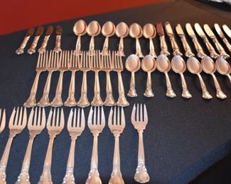 Gorham Sterling Silver Chantilly 1950's Set