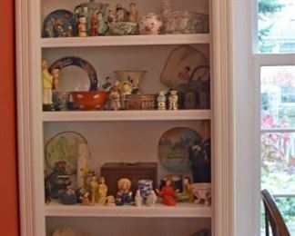 Vintage Books, Asian Figurines, Asian Boxes, Vintage Asian Lamp, Bowls, Egg Cup, Figurines, Fan