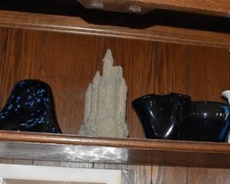 Sandcastle and Glassware