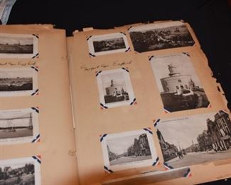 Travel Scrap Book Historical Pictures