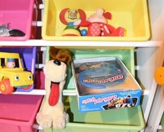 Catch Phrase, Stuffed Dog, Toys