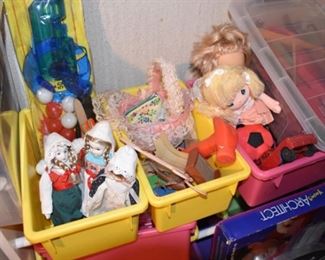 Dolls, Robot, Doll Clothes, Blocks