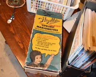 Hazelette Marionette, Paper Collectibles, Coffee Table