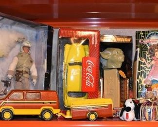 Star Ward, Coke Car, Star Wars Yoda Pez, Cyber Girl, Dolls, Tonka