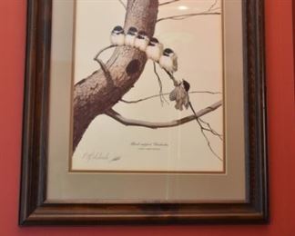 Framed Chicklings Print by G Coheleach