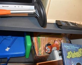 Sharp, Metal Decorator, Childs Chair, Games, Puzzles