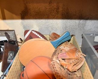 Sport Items, Balls, Gloves, Rackets