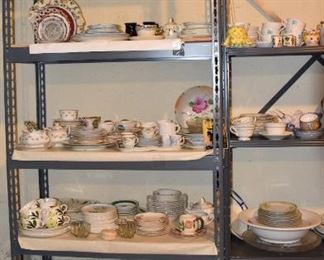 Tea Cups Saucers, Beautiful Vintage China  Dish Sets, Collectibles