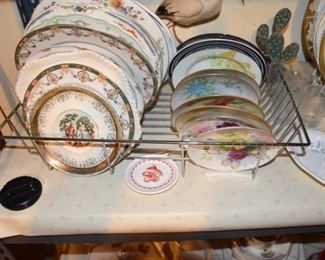 Vintage China Dishes Decorator Plates