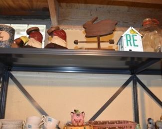 Vintage License Plate Bird House, Rabbit, Collectibles