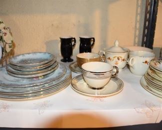 VintageTea Leaf Dishes, Contemporary C S, China