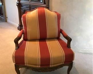 Custom Pinstripe Chair II