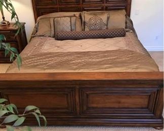 King Size Bed Frame and Headboard