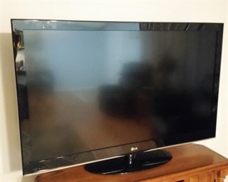 A closer look at the LG LCD 47 inch TV.