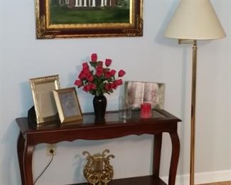 Cherry console table