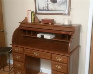 Small roll top desk