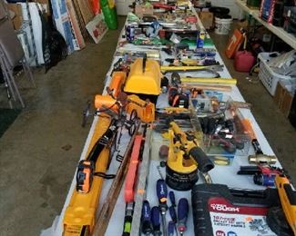 Many Many Many tools Electric as well as hand tools