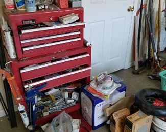 one of 3 wheeled tool boxes