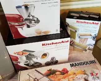 Like new Kitchen Aid attachments want a great Christmas gift!