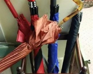 Unique umbrellas.