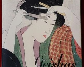 Large geisha note card collection