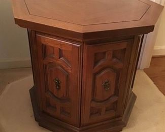 Vintage Octagon Side Table