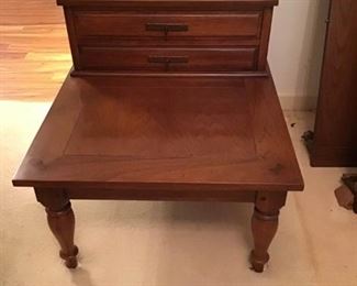 Vintage Oak End Table