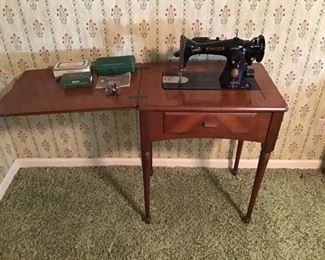 Vintage Singer Electric Sewing Machine