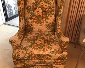 Vintage Wingback Chair