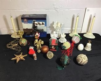 Assortment of Christmas Ornaments