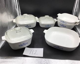 Corning Ware Blue 9 Piece